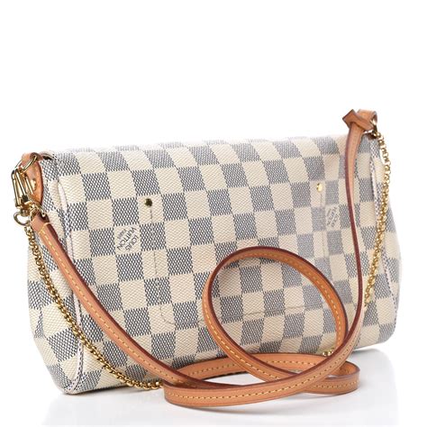 louis vuitton faorite mm damier azur|louis vuitton damier azur collection.